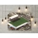 Grimsby Town FC Blundell Park Stadium Wall Art Canvas